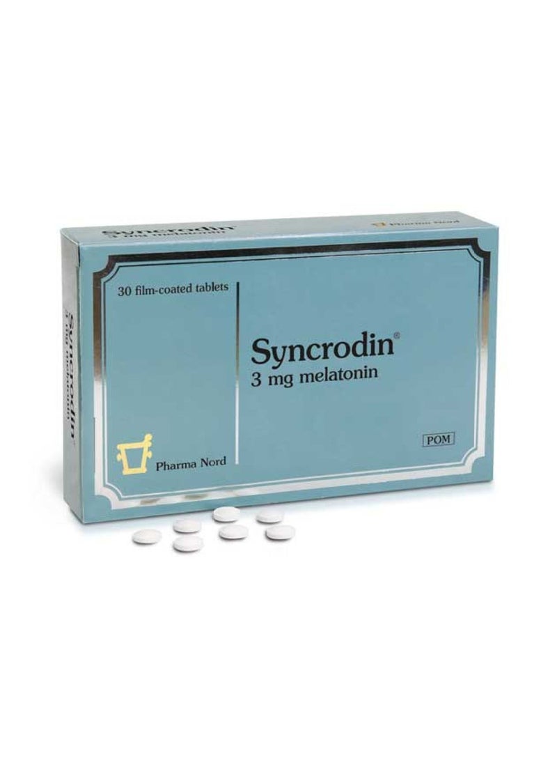 SYNCRODIN Melatonin Tablets 3Mg 30S